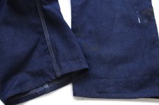 画像9: 70s USA製 Sears ペンキ飛び バットダイ デニム オーバーオール W32 L30 (9)