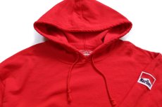 画像3: 90s USA製 Marlboro マルボロ パッチ付き スウェットパーカー 赤 M★フーディー (3)