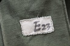 画像5: 60s 米軍 U.S.AIR FORCE パッチ付き コットンサテン ユーティリティシャツ オリーブグリーン カスタム (5)
