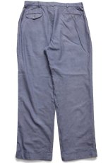 画像3: 90s ポロ ラルフローレン ピンチェック ツータック スラックス コットンパンツ W36 L30 (3)