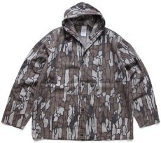 画像1: 90s USA製 carharttカーハート TREBARK トレバークカモ ハンティング パーカー XL (1)