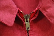 画像6: 80s BSA ボーイスカウト パッチ付き ジャケット 赤 フェード M LONG (6)