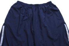 画像4: 16 米軍 U.S.NAVY RUNNING SUIT トレーニング ナイロンパンツ 紺 L/S★07 (4)