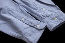 画像6: 00s ラルフローレン CLASSIC FIT ワンポイント ボタンダウン オックスフォード コットンシャツ サックス L★12 (6)