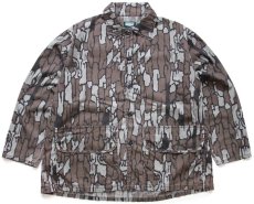 画像1: 80s USA製 SAFTBAK TREBARK トレバークカモ ハンティングジャケット 特大 (1)