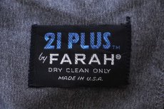 画像4: 70s USA製 21 PLUS by FARAH シャツジャケット グレー (4)