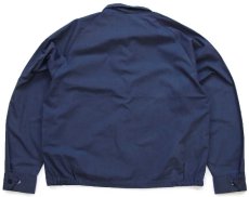 画像2: 80s USA製 Pla-Jac Dunbrooke Banvel the Big Plus ジャケット 濃紺 L (2)