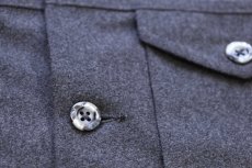 画像5: 70s USA製 21 PLUS by FARAH シャツジャケット グレー (5)