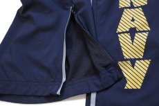 画像7: 16 米軍 U.S.NAVY RUNNING SUIT トレーニング ナイロンパンツ 紺 L/S★07 (7)