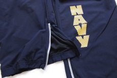 画像7: 16 米軍 U.S.NAVY RUNNING SUIT トレーニング ナイロンパンツ 紺 S/R★05 (7)