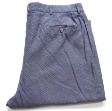 画像1: 90s ポロ ラルフローレン ピンチェック ツータック スラックス コットンパンツ W36 L30 (1)