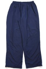 画像3: 16 米軍 U.S.NAVY RUNNING SUIT トレーニング ナイロンパンツ 紺 L/S★07 (3)