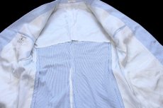 画像5: 80s USA製 Richard Thomas HENRY MARX 2つボタン ストライプ シアサッカー テーラードジャケット サックス×ホワイト★ブレザー (5)