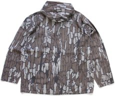 画像2: 90s USA製 carharttカーハート TREBARK トレバークカモ ハンティング パーカー XL (2)