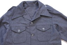 画像3: 70s USA製 21 PLUS by FARAH シャツジャケット グレー (3)