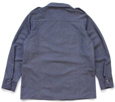 画像2: 70s USA製 21 PLUS by FARAH シャツジャケット グレー (2)