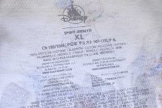 画像5: DISNEYディズニー SPIRIT JERSEY Disneyland RESORT ミッキー マウス ピノキオ ダンボ ピーターパン 総柄 コットン長袖Tシャツ★特大 (5)