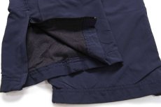 画像8: 21 米軍 U.S.NAVY RUNNING SUIT トレーニング ナイロンパンツ 紺 M/S★08 (8)