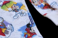 画像6: DISNEYディズニー SPIRIT JERSEY Disneyland RESORT ミッキー マウス ピノキオ ダンボ ピーターパン 総柄 コットン長袖Tシャツ★特大 (6)