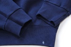 画像6: 00s LOWE'S ロゴ刺繍 スウェット 紺 フェード XL (6)