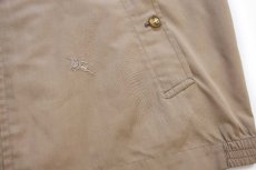 画像7: 80s スペイン製 Burberrys PRORSUM バーバリー ワンポイント ジャケット カーキ 39.5 (7)
