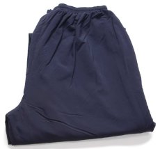 画像1: 21 米軍 U.S.NAVY RUNNING SUIT トレーニング ナイロンパンツ 紺 M/S★08 (1)