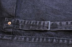 画像6: 新品★LEVI'S PREMIUM リーバイス TYPE I TRUCKER 先染め ブラック デニムジャケット XL★1st (6)