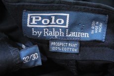 画像6: 00s ポロ ラルフローレン PROSPECT PANT コットンパンツ 黒 W32 L30★337 (6)