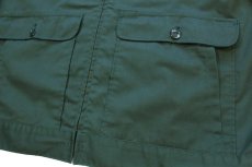 画像6: 70s TOPPMASTER BEAR ISLAND PAPER CO. パッチ付き ワークジャケット 濃緑 46R (6)