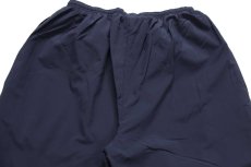 画像5: 21 米軍 U.S.NAVY RUNNING SUIT トレーニング ナイロンパンツ 紺 M/S★08 (5)
