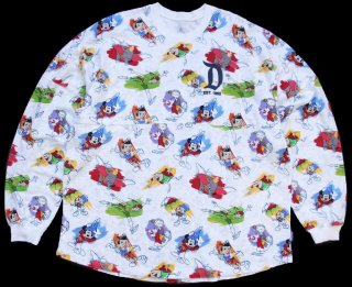 80s PETER MAX NEOMAX ピーターマックス コットン 長袖Tシャツ S