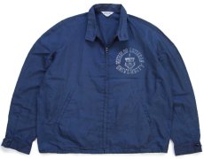 画像1: 70s WATERLOO LUTHERAN UNIVERSITY ジャケット 紺 (1)