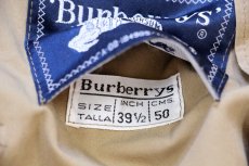 画像5: 80s スペイン製 Burberrys PRORSUM バーバリー ワンポイント ジャケット カーキ 39.5 (5)