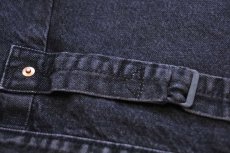 画像6: 新品★LEVI'S PREMIUM リーバイス TYPE I TRUCKER 先染め ブラック デニムジャケット M★1st (6)
