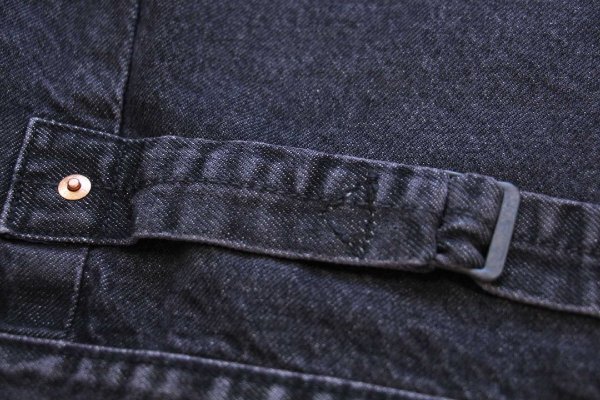 新品☆LEVI'S PREMIUM リーバイス TYPE I TRUCKER 先染め ブラック
