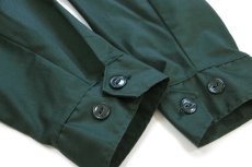 画像7: 70s TOPPMASTER BEAR ISLAND PAPER CO. パッチ付き ワークジャケット 濃緑 46R (7)