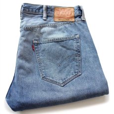 画像1: トルコ製 Levi'sリーバイス 501 USED加工 デニムパンツ W38 L32★SDP3645 ユーロ (1)