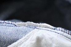 画像8: 70s フランス製 LEVI'Sリーバイス BIGE デニムパンツ ヒゲ カスタム W30★ユーロ (8)