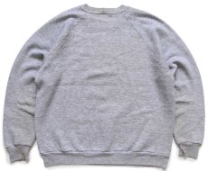 画像2: 80s USA製 Disneyディズニー ミッキー マウス スウェット 杢グレー XL (2)