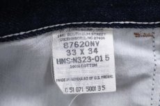画像6: 00s RUSTLERラスラー 87620NV デニムパンツ W33 L34★Wranglerラングラー (6)