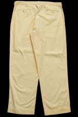 画像3: 00s ポロ ラルフローレン コットンパンツ 薄黄 W40★355 (3)