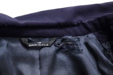 画像8: 80s USA製 CHAPS ラルフローレン 2つボタン ウール テーラードジャケット 紺ブレ★ブレザー (8)