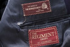 画像5: 80s USA製 CHAPS ラルフローレン 2つボタン ウール テーラードジャケット 紺ブレ★ブレザー (5)