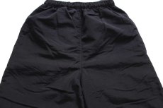 画像4: 00s 米軍 U.S.ARMY PFU トレーニング ナイロンパンツ 黒 S/L★167 IPFU (4)