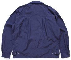 画像2: 70s McGREGOR Drizzler マクレガー チンスト付き ドリズラージャケット ナス紺 46 LONG (2)