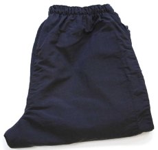 画像1: 00s 米軍 U.S.ARMY PFU トレーニング ナイロンパンツ 黒 L/R★157 IPFU (1)