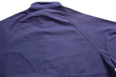 画像5: 70s USA製 ARTEX ROADWAY ロゴ刺繍 ジャケット ナス紺 フェード L (5)