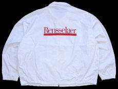 画像2: 80s USA製 SPORTSMASTER Rensselaer コットンジャケット 白 XL (2)