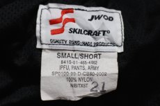 画像6: 90s 米軍 U.S.ARMY IPFU トレーニング ナイロンパンツ 黒 S/S★183 PFU (6)