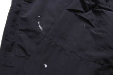 画像8: 10 米軍 U.S.ARMY PFU ペンキ飛び トレーニング ナイロンパンツ 黒 L/R★170 IPFU (8)